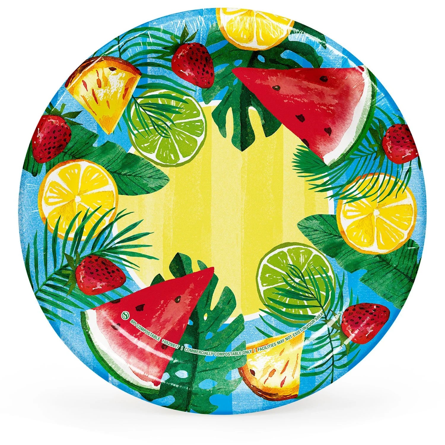 Member's Mark Pool Party Dinner Paper Plates, 10" (85 Count) - Bellso